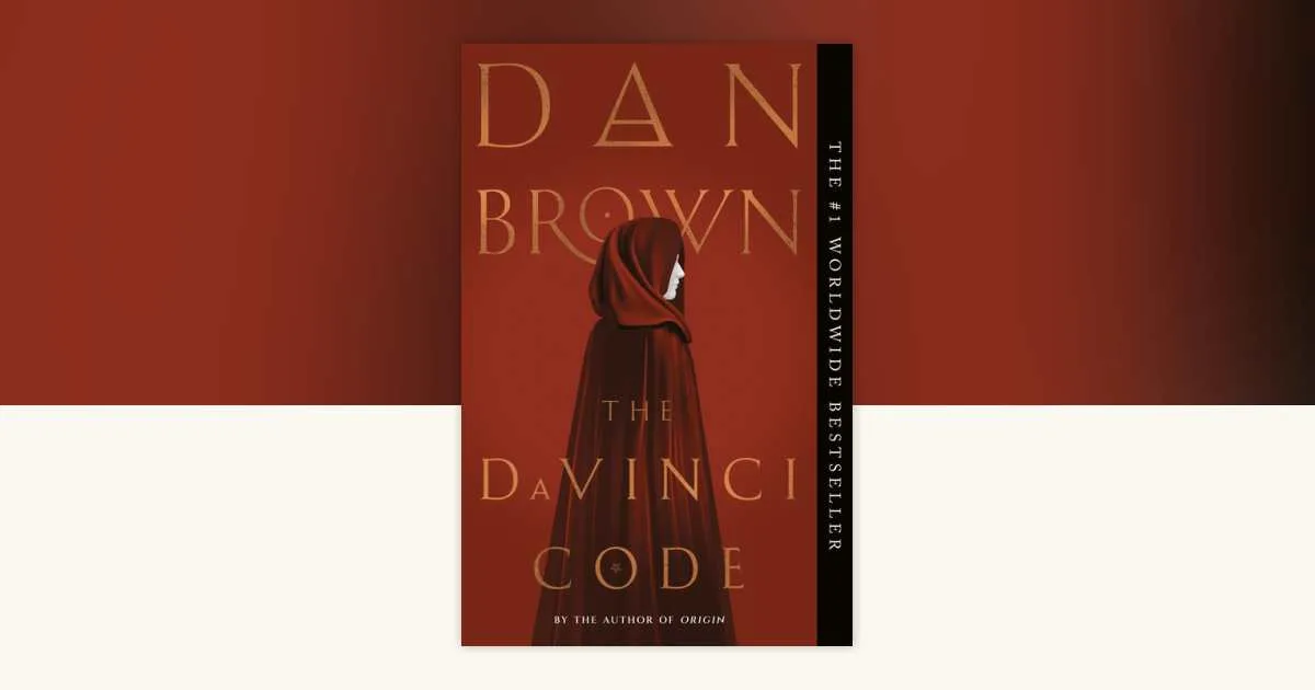 Paperback cover of The Da Vinci Code