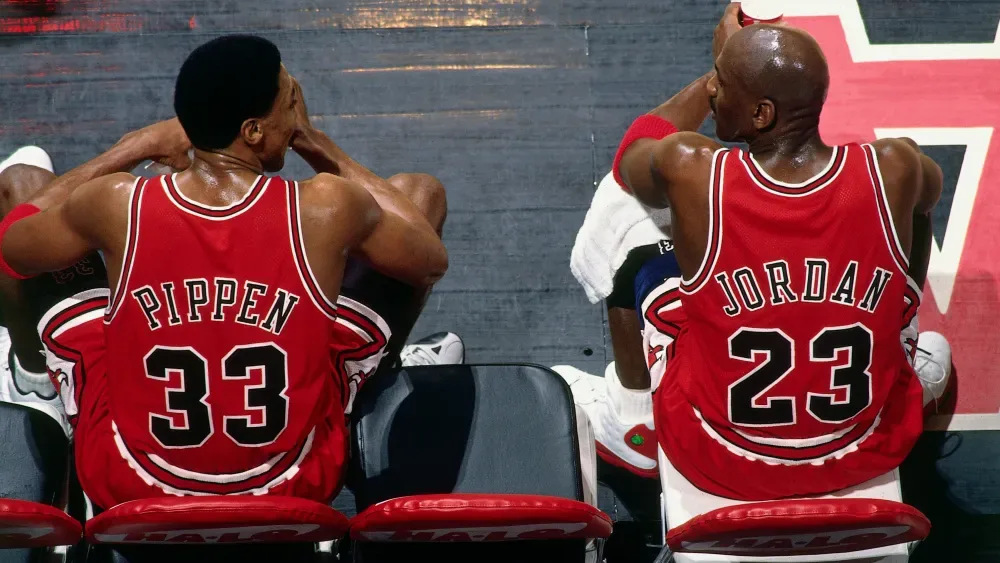Netflix - The Last Dance - Scottie Pippen Micahel Jordan