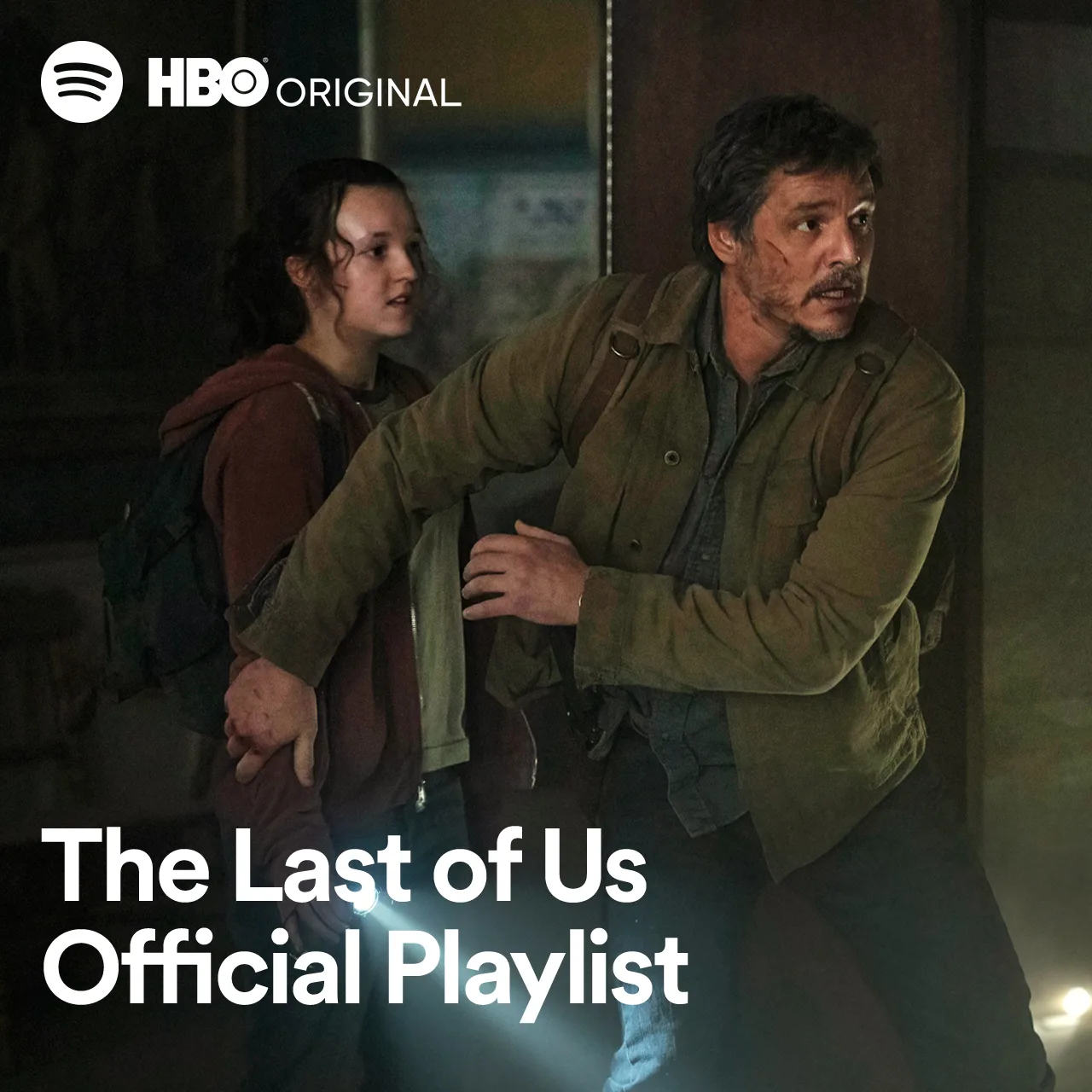 Spotify's official The Last of Us playlist cover.