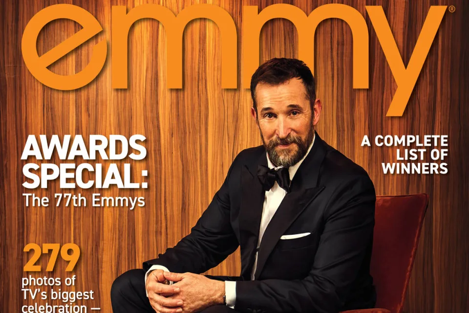 Noah Wyle on Emmy magazine's 77th Emmys cover