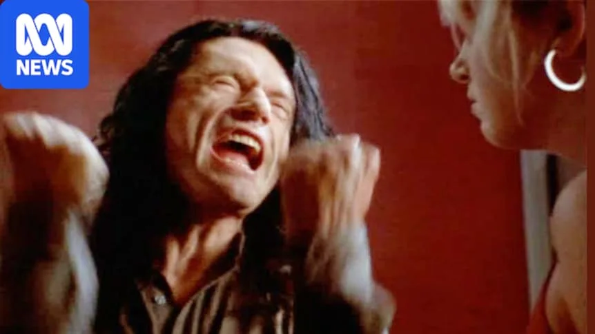 Tommy Wiseau as Johnny: "You're tearing me apart, Lisa!"
