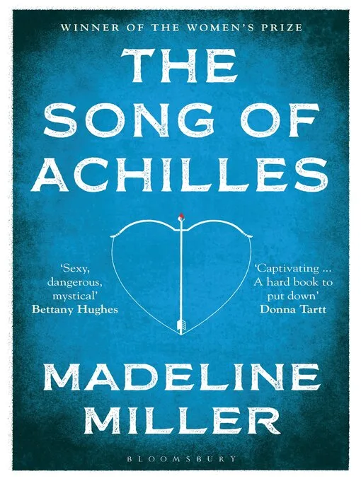 UK cover of The Song of Achilles, marked winner of the Women's Prize