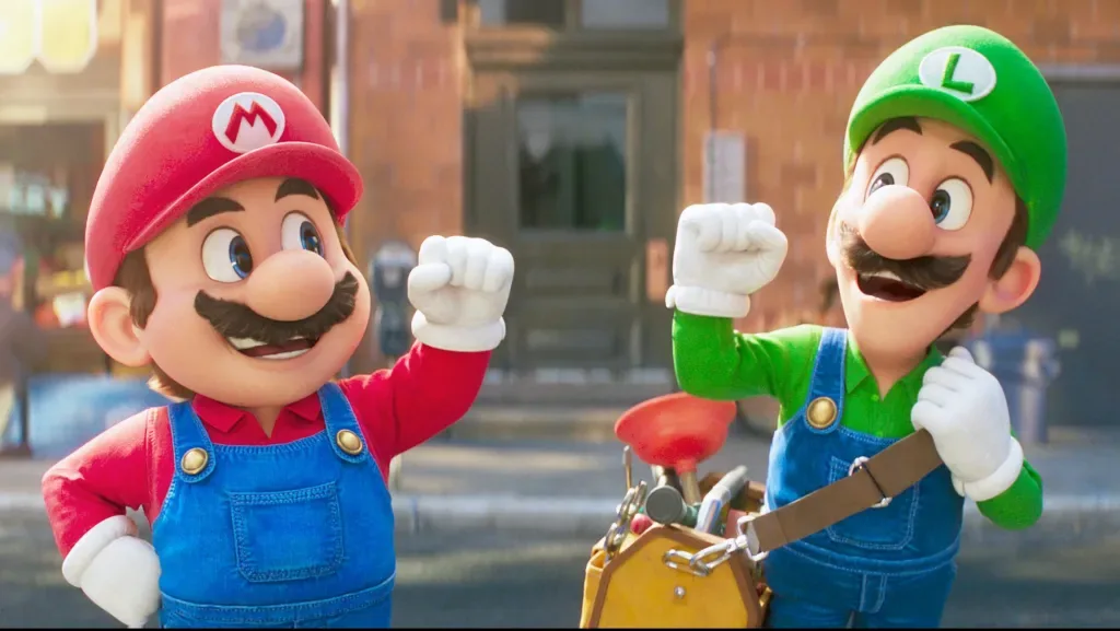 Mario and Luigi in Brooklyn.