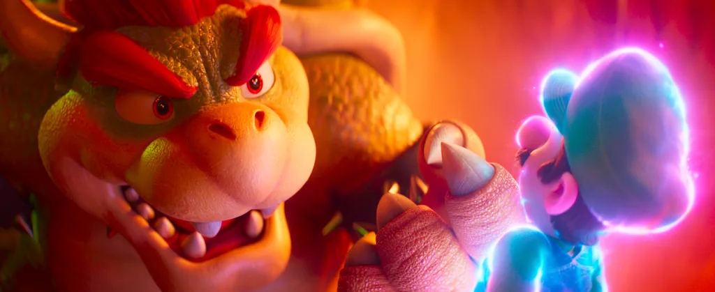 Bowser in The Super Mario Bros. Movie.