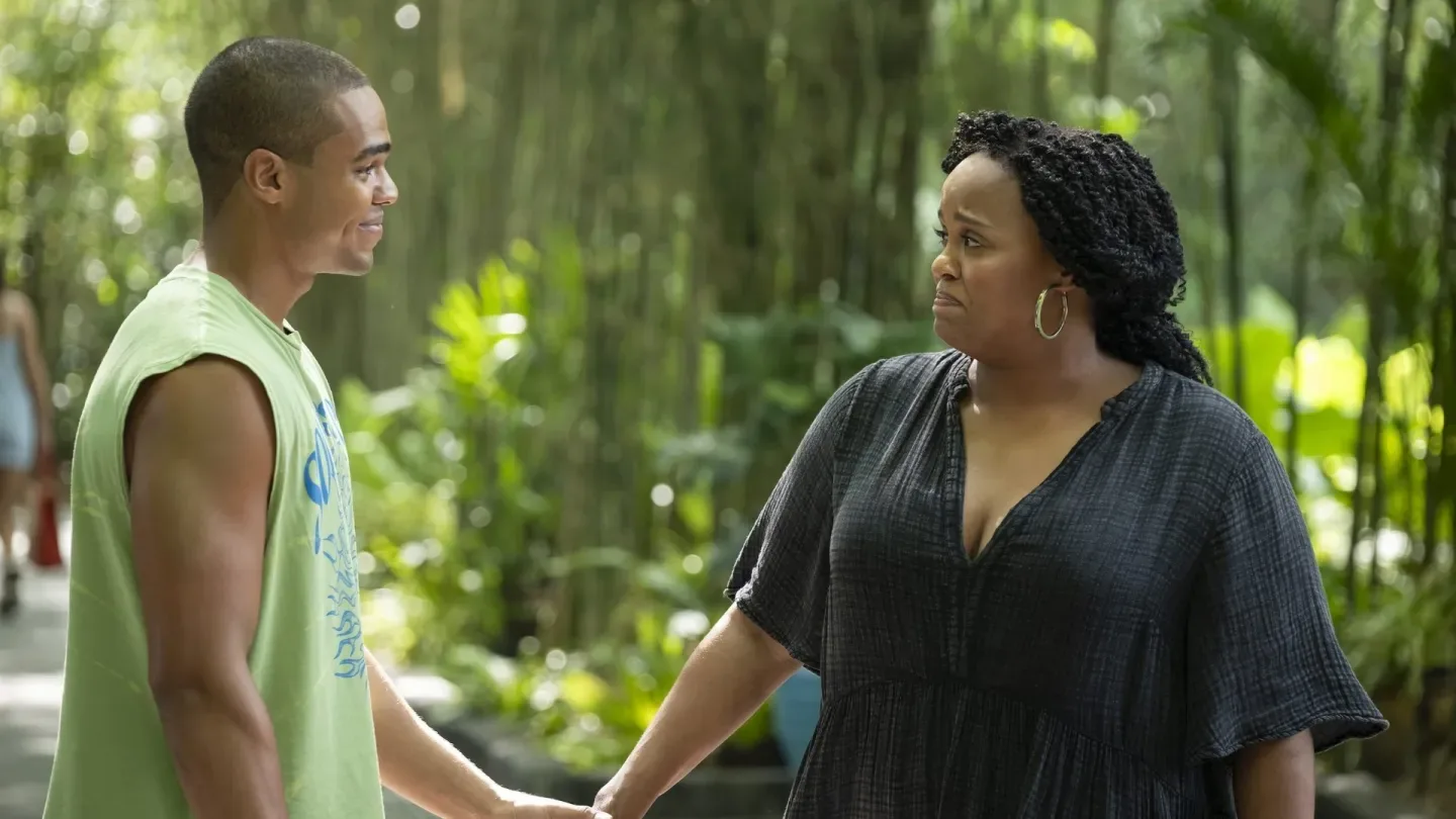 Nicholas Duvernay with Natasha Rothwell in the finale.