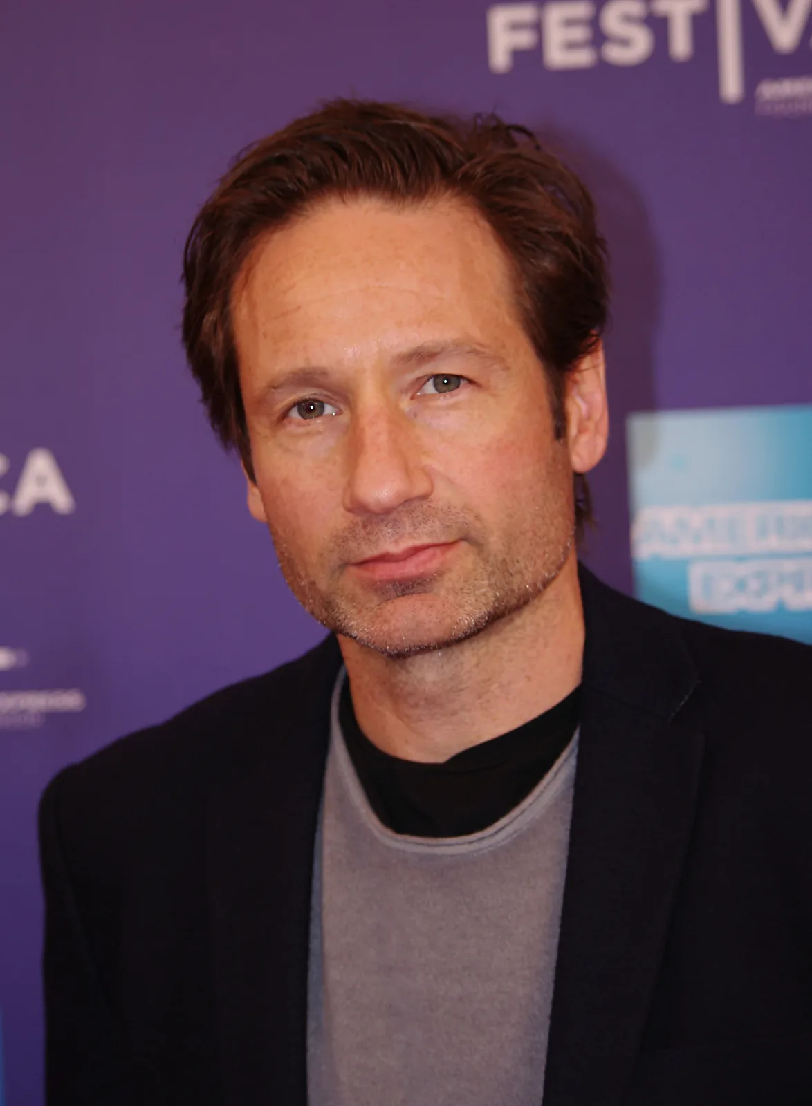 David Duchovny photographed in 2011 by David Shankbone; Creative Commons Attribution 3.0.
