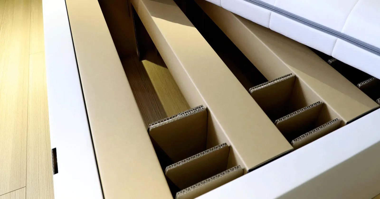 Cardboard beds for Tokyo Olympians to be reused at COVID-19 facility in Osaka