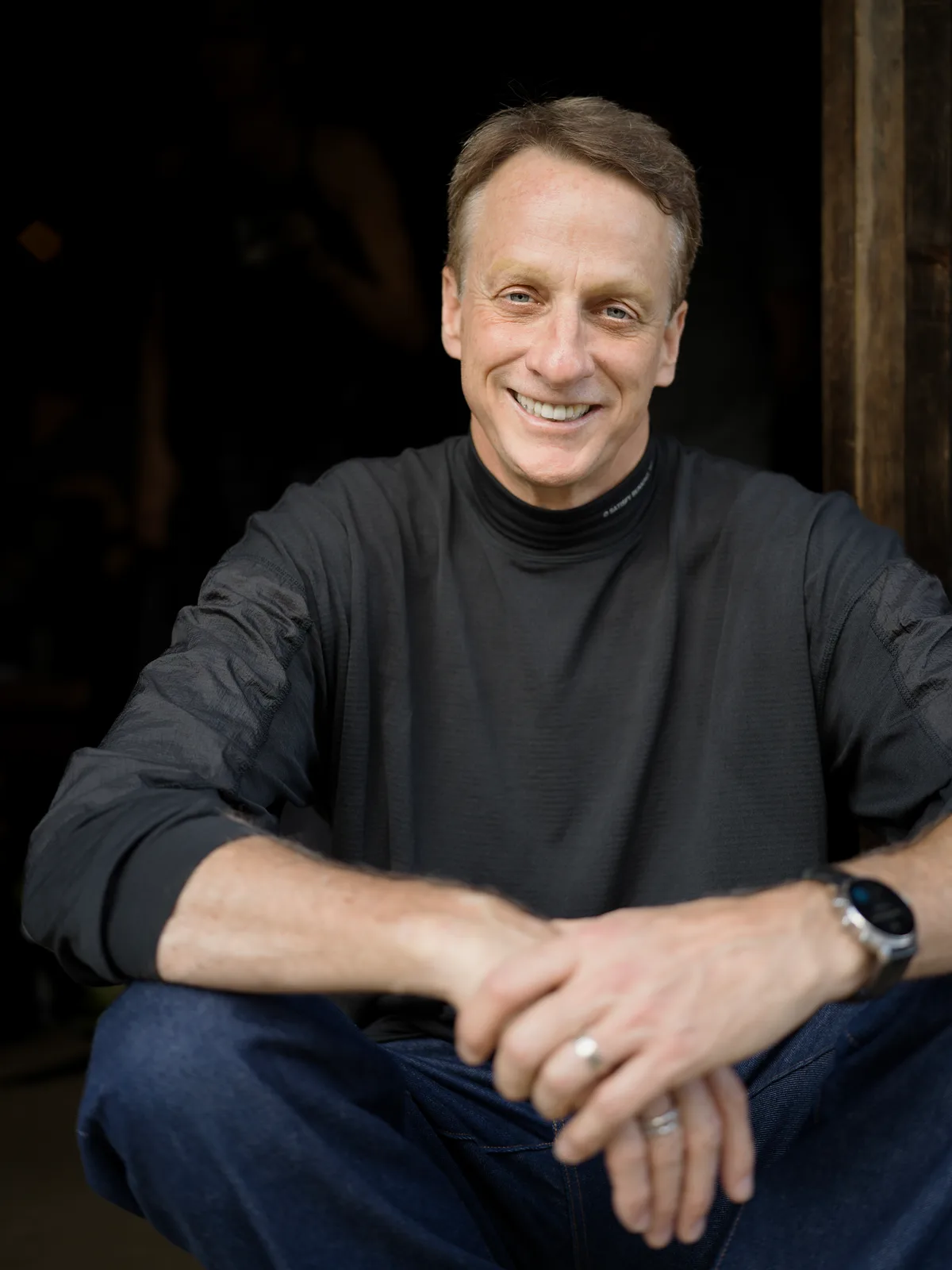 Tony Hawk in 2023, photographed by Christopher Michel; CC BY-SA 4.0.