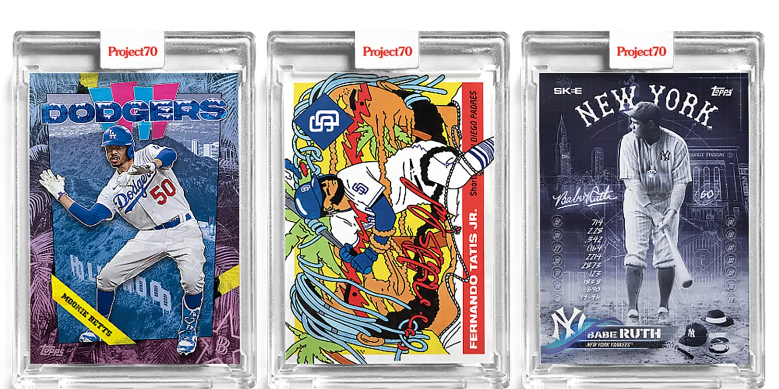 Topps' Project 70 reimagines baseball cards