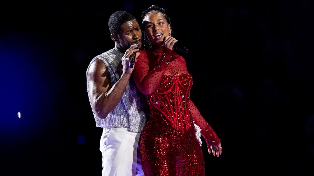 Alicia Keys Usher