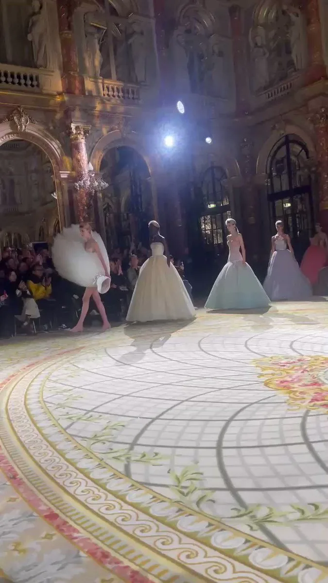 Well, life is pretty topsy-turvy these days. Why not make it couture? #Viktor&amp;Rolf