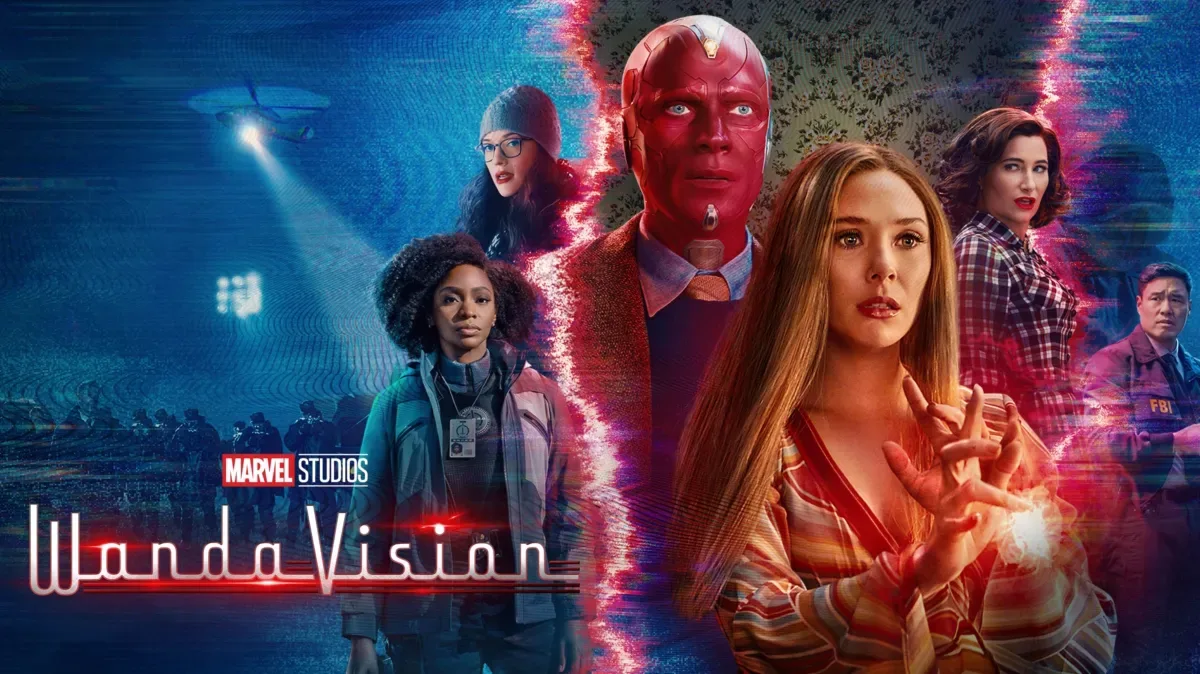 WandaVision Disney+ key art