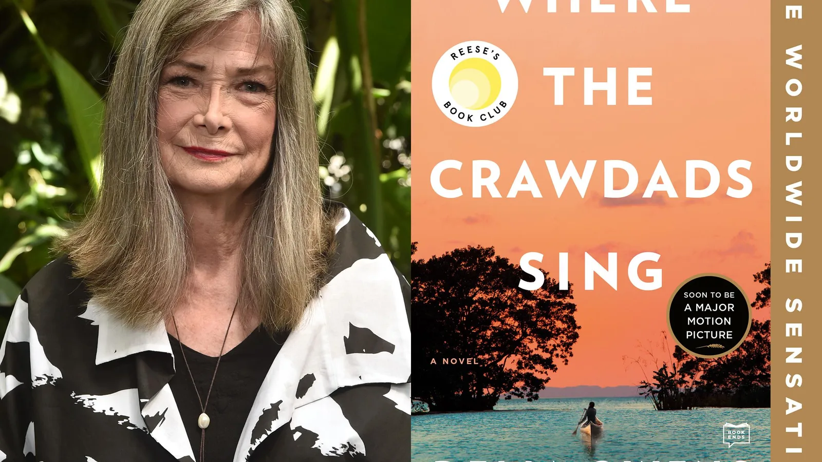 Delia Owens with Where the Crawdads Sing