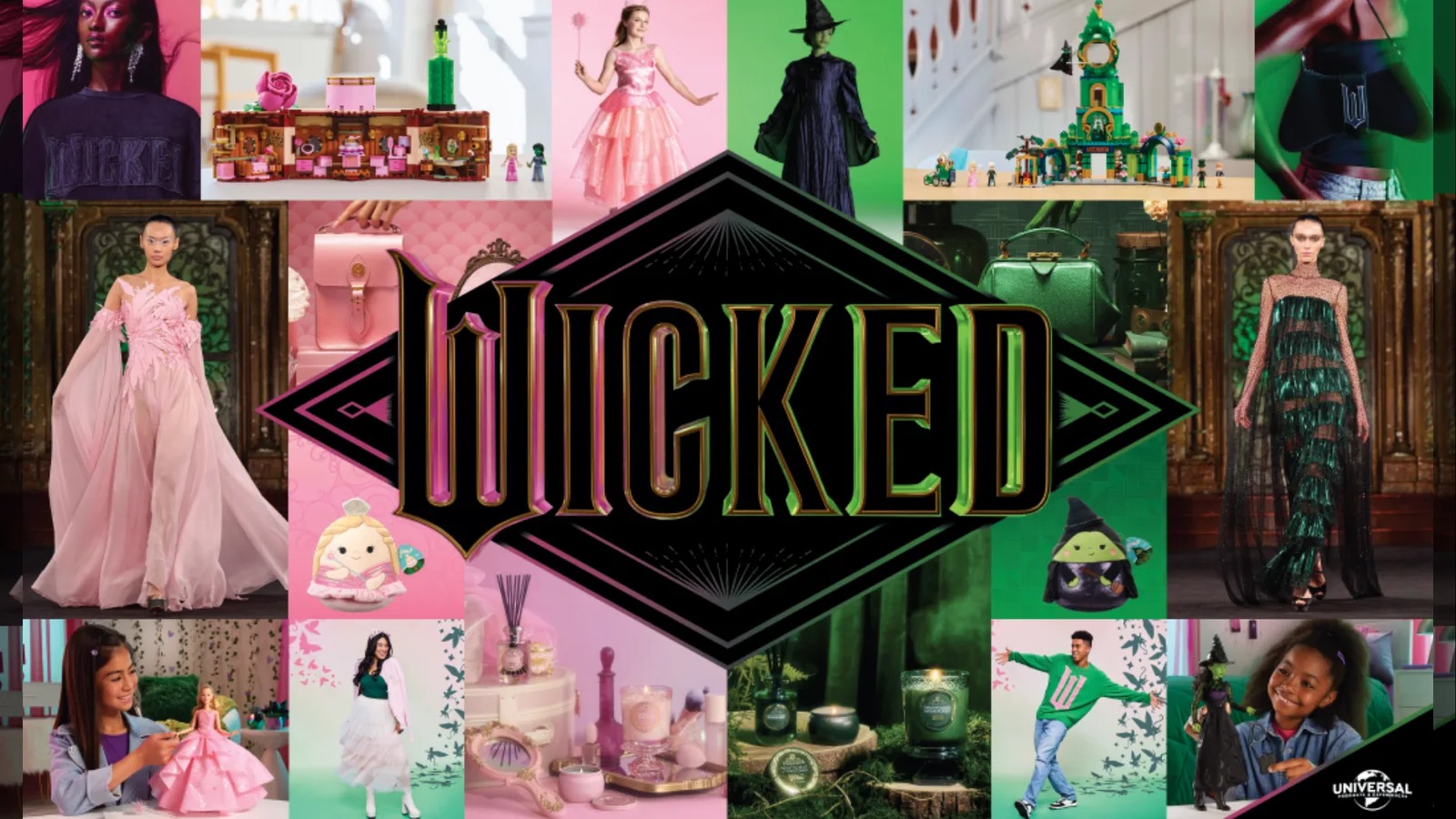How Universal Collaborated with Hundreds of Brands to Create the Merchandise Magic of "Wicked"