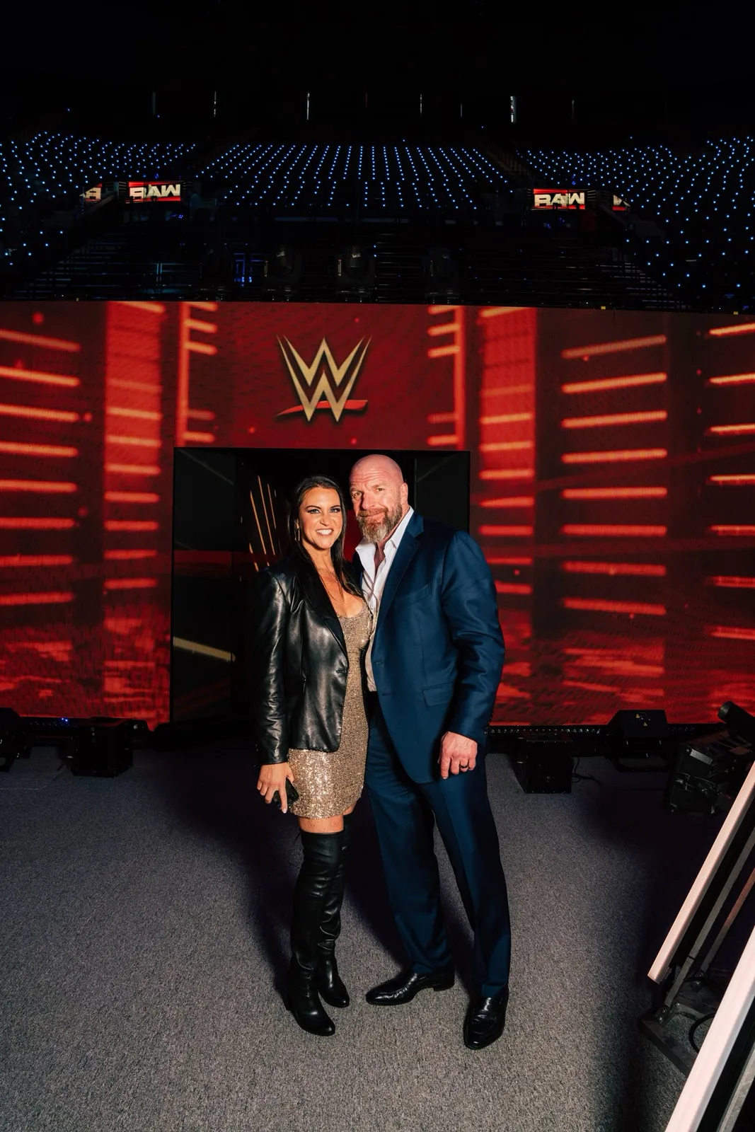 Triple H at the Intuit Dome premiere