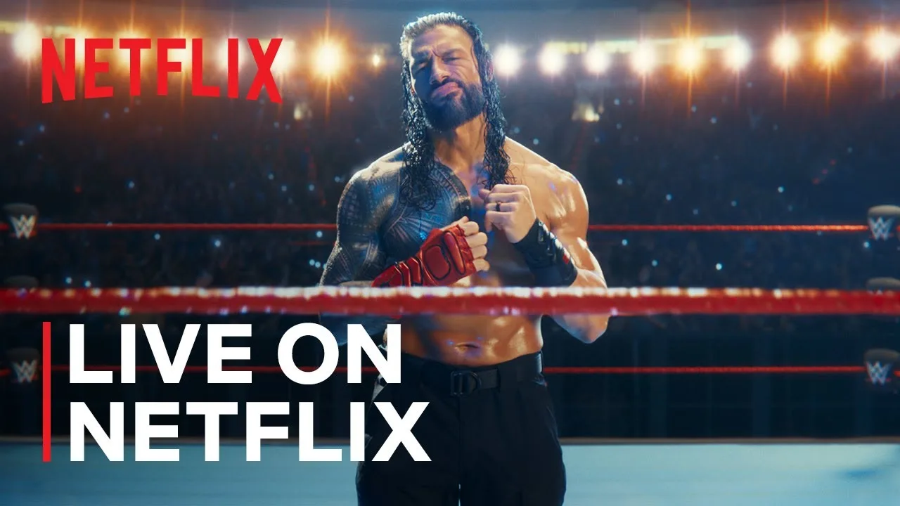 WWE Raw Live on Netflix trailer title card