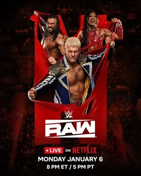 Raw on Netflix premiere poster, Monday January 6