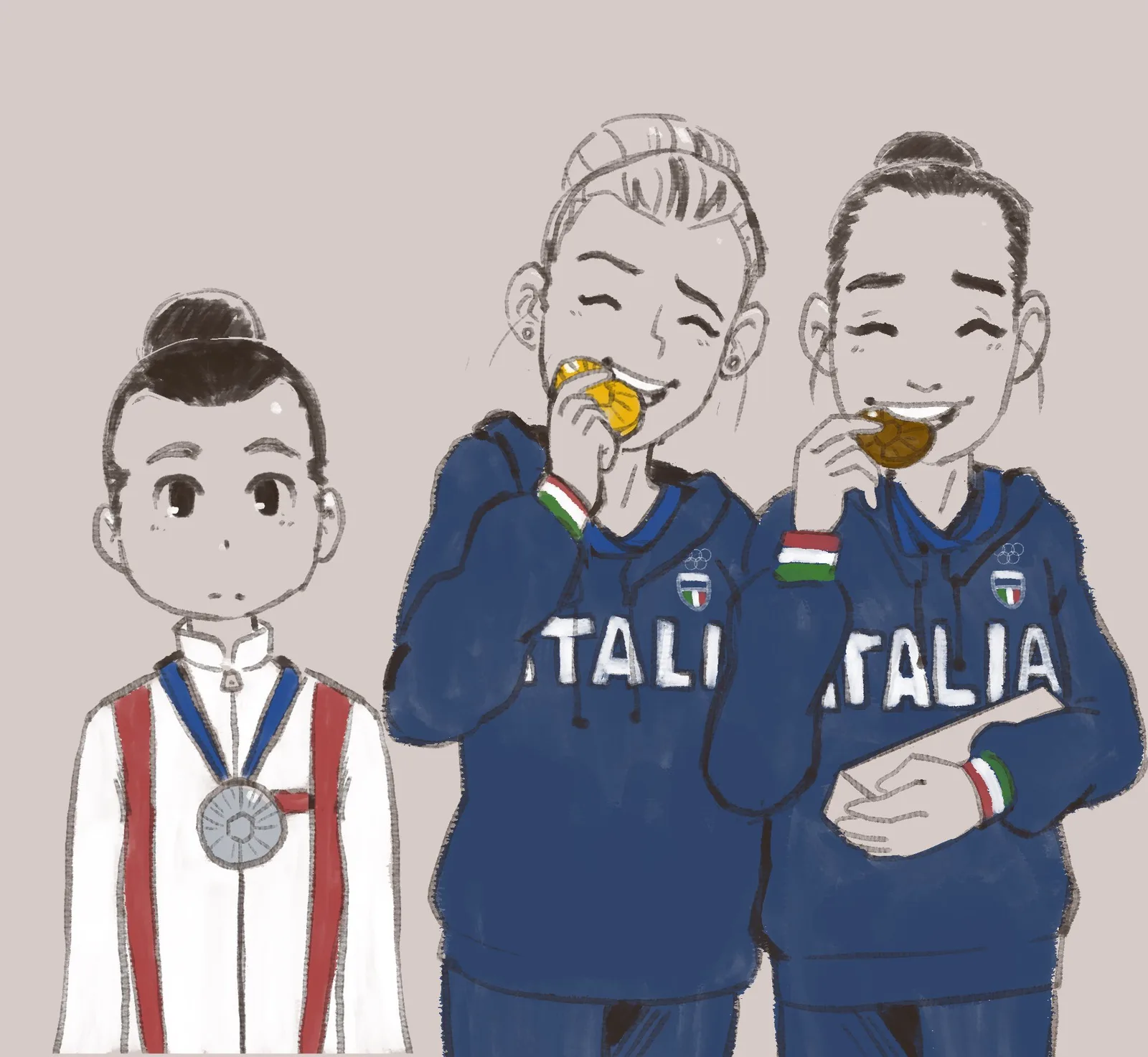 Cute! #Paris2024